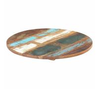 Round Table Top Home Replacement Dining Table Top Solid Reclaimed Wood vidaXL