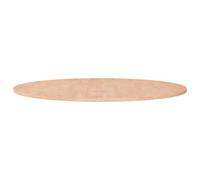 vidaXL Solid Wood Oak Round Table Top ??90x1.5 cm Wooden Replacement Table Top
