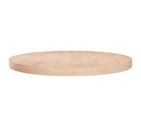 Vidaxl Round Table Top 60X4 Cm Untreated Solid Wood Oak