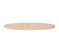 (natural, 90 x 2.5 cm) vidaXL Solid Wood Oak Round Table Top Untreated Table Top Multi Colours/Sizes