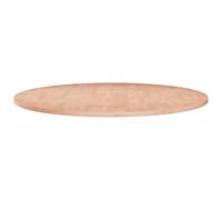 vidaXL Round Table Top ??60x1.5 cm Solid Wood Oak