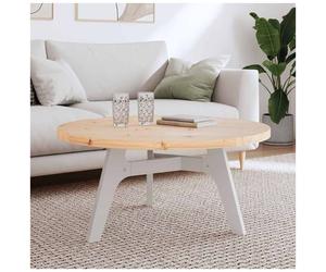 Round Table Top Solid Pinewood Natural 90cm x 3cm Rustic DIY Side Table Top Only