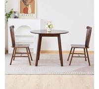 Round Tables for Office Meetings and Breakrooms, Compact Design for 2-4 Person Dining or Negotiation Sets