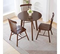 Round Tables for Office Meetings and Breakrooms, Compact Design for 2-4 Person Dining or Negotiation Sets