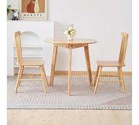 Round Tables for Office Meetings and Breakrooms, Compact Design for 2-4 Person Dining or Negotiation Sets