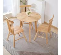 Round Tables for Office Meetings and Breakrooms, Compact Design for 2-4 Person Dining or Negotiation Sets
