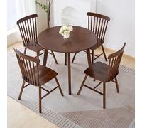 Round Tables for Office Meetings and Breakrooms, Compact Design for 2-4 Person Dining or Negotiation Sets