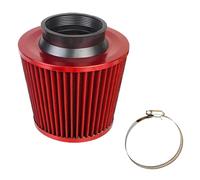 Round Tapered Air Filter - 76mm Universal Automobile Refitting Accessories | High-Performance Car Filter High Flow Cold Air Intake Adapters Cold Inlet Cone for Cars