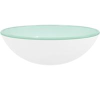 Basin Tempered Glass Bathroom Sink Basin Multi Colours Multi Sizes vidaXL