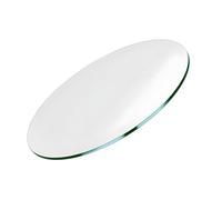 Round Tempered Glass Dining Table Top, 8mm Thick, Replacement for Kitchen, Patio & Dining Room - 900mm (36in) Smooth Edge Design