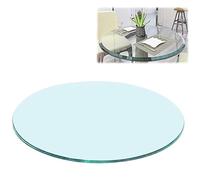 Round Tempered Glass Tabletop Custom Sizes 45CM to 96CM Ideal for Coffee Table & Dining Table & Stylish Glass Perfect for Home Décor