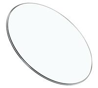 Round Tempered Glass Tabletop Replacement, 6mm Thick Patio Table Top for Coffee Table, 42cm Diameter, Durable and Stylish for Kitchen and Outdoor Use
