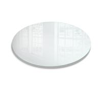 Round Tempered Satin Glass To Coffee Table Glass Topper Living Room fi 90 cm