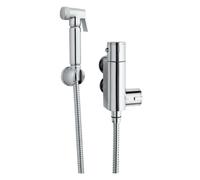 Round Thermostatic Douche Spray Kit Chrome Balterley Silver One Size