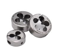 Round Threading Die 1PCS Round Die Tap Threading Fine Thread Right Hand Thread HSSE Dies Tool M1.8~M20(M2.5,0.35 1PCS)