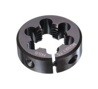Round Threading Die M20 x 1.75 Metric Thread 38mm OD Adjustable Right Hand High-Speed Steel (HSS) Round Die Screw Thread Cutting Die for Thread Repair
