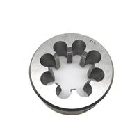 Round Threading Die Set - Metric Right Hand Cutting Tool, for Metal and Plastic(PT1l2-14)