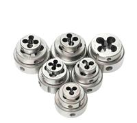 Round Threading Die Thread Die Metric Round Dies Cutting Tool Right Hand Alloy Steel M33 M34 - M48 M52(1 Pcs,M39x3)