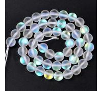 Round Tiger Eye Amazonite Lava Turquoises Agates Jaspers Garnet Spacer Loose Stone Beads for Jewelry Making DIY Bracelet-Austrian Crystal-12mm 29 to 30pcs