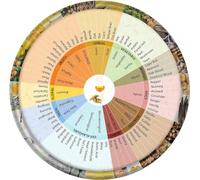 Round Tin Signs Whisky Flavor Wheel Whiskey Flavors Vintage s Wall Decor Metal Signs Funny Tin Signs Metal Wall Plate Decorations Art Poster Outdoor Signs Man Cave Bar 6x6 Inch