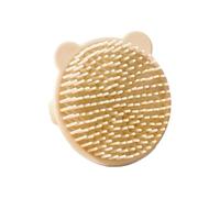Round Tip Baby Shampoo Brush Silicone Soft Scalp Cleanser Cartoon Hairbrush for Infants Fun Animal Bath Accessory Infant Scalp Massager Shower Present Kids Bath Tool Safe Baby Grooming