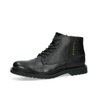 Round Toe Leather Ankle Boots Bugatti Noir 46