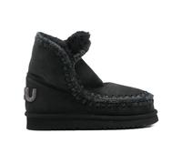 Round Toe Winter Boots - female - Mou - Winter Boots - Black - 5 UK - Shoes 5 UK