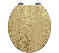 Round Toilet Seat Monochrome Portrait Elephant Resin Toilet lid Quietly Close Quick Release Hinges Decorative Seat with Cover Easy to Clean and Install (Color9)