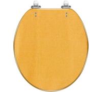 Round Toilet Seat Stained Glass Floral Flowers White Mosaic Tiles Resin Lid with Quiet Close Quick Release Hinges Decorative Seat with Cover Easy to Clean and Install (Color7)