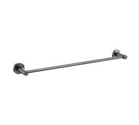 Round Towel Rail Gun Metal Grey