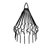 Round Tower Black Pointed Chimney Bird Cage Guard Prevent Birds Pointed Fire Black Crows Cowl