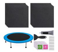 Round Trampoline Patch Repair Kit To Repair Holes Or Tears On Trampoline Mattress_Good quality 2Set