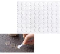 Round Transparent Double-Sided Tape - 420pcs Double Sided Adhesive Dots Removable Adhesive Sticker,Removable Round Clear Sticky Pads - for Photos Walls,Posters,Balloon,Party Decorations(10MM)