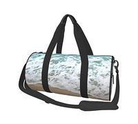 Round Travel Bag Beautiful Starfish On Beach Sand Gym Bag for Men Women Duffel Bag Sports Bag