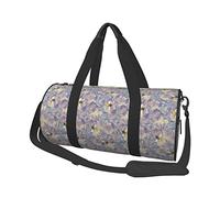 Round Travel Bag Bee Flying Gym Bag for Men Women Duffel Bag Sports Bag