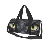 Round Travel Bag Ruthless Cat Gym Bag for Men Women Duffel Bag Sports Bag