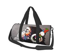 Round Travel Bag Thinking Monkey Gym Bag for Men Women Duffel Bag Sports Bag