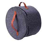 Round Travel Hat Boxes - Hat Boxes with Lids Large Round | Storage with Lids,17 * 11in Decorative Organizer for Women and Men, Foldable Travel, Stuffed Animal Toy Storage