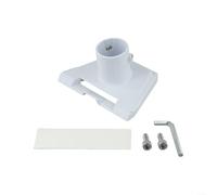 Round tube mounting solution for Starlink For Gen 3 with plastic construction and tool-free assembly design