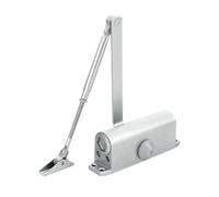 Round Type Adjustable Automatic Spring Hydraulic Door Closer Closing Latching Security System