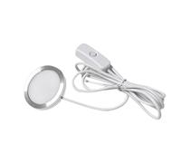 Round ultra-thin kit, compatible with Bambu 3D printing models, creative kit suitable for 3D printing(white light)