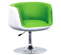Round Vanity Chair With Back,Adjustable Height Swivel Chair Leather Accent Chair For Living Room Bedroom,Modern Cute Makeup Chair Office Chair Desk Chair