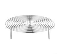 Round Vegetable Steamer Basket 316 Stainless Steel Folding Rack for Cooking - Heat Resistant Steam Tray 24cm(28cm)