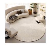 Round Velvet Chair Mat, Soundproof & Dirty-Resistant Rug for Office Computer Swivel, Rocking Table & Bedroom Study Floor(R01,100X100CM)