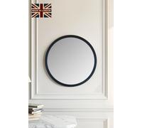 Round Wall Mirror Black 40cm Yearn Mirrors Black One Size