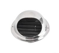 Round Wall Vent in Stainless Steel Perfectly Suited for Industrial Use Cases (75MM)