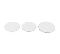 Round Watch Glass, Round Transparent Watch Glass 3PCS Flat Replacement Clock Replacement