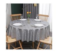 Round Waterproof Tablecloth 360cm - Stain-Resistant Perfect for Indoor/Outdoor Use Table Cover for Dining Events Parties and Picnics in the USA.