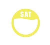 Round Weekday Label Stickers 2cm / 0.78in Coated Paper Roll for Planner Journals, Package Seals, Notes and Weekday Label Roll Planner Journal Stickers Round Date Markers Schedule Labels Package