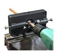 Round Wood Dowel Maker 6mm, 8mm, 10mm, 12mm Punch Locator With Bit Electric Drill Milling Pin Auxiliary Woodworking Tools